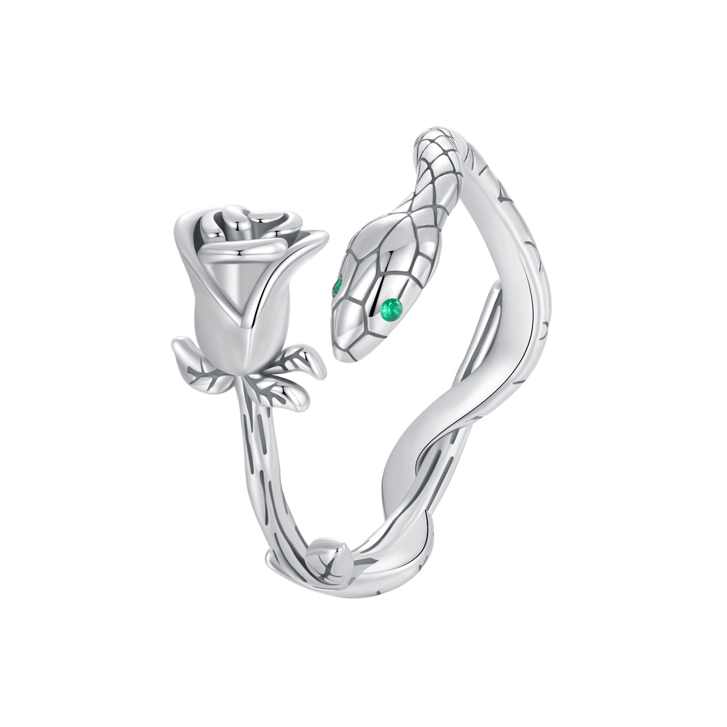 925 Sterling Silver 2mm Pave Setting CZ Ring