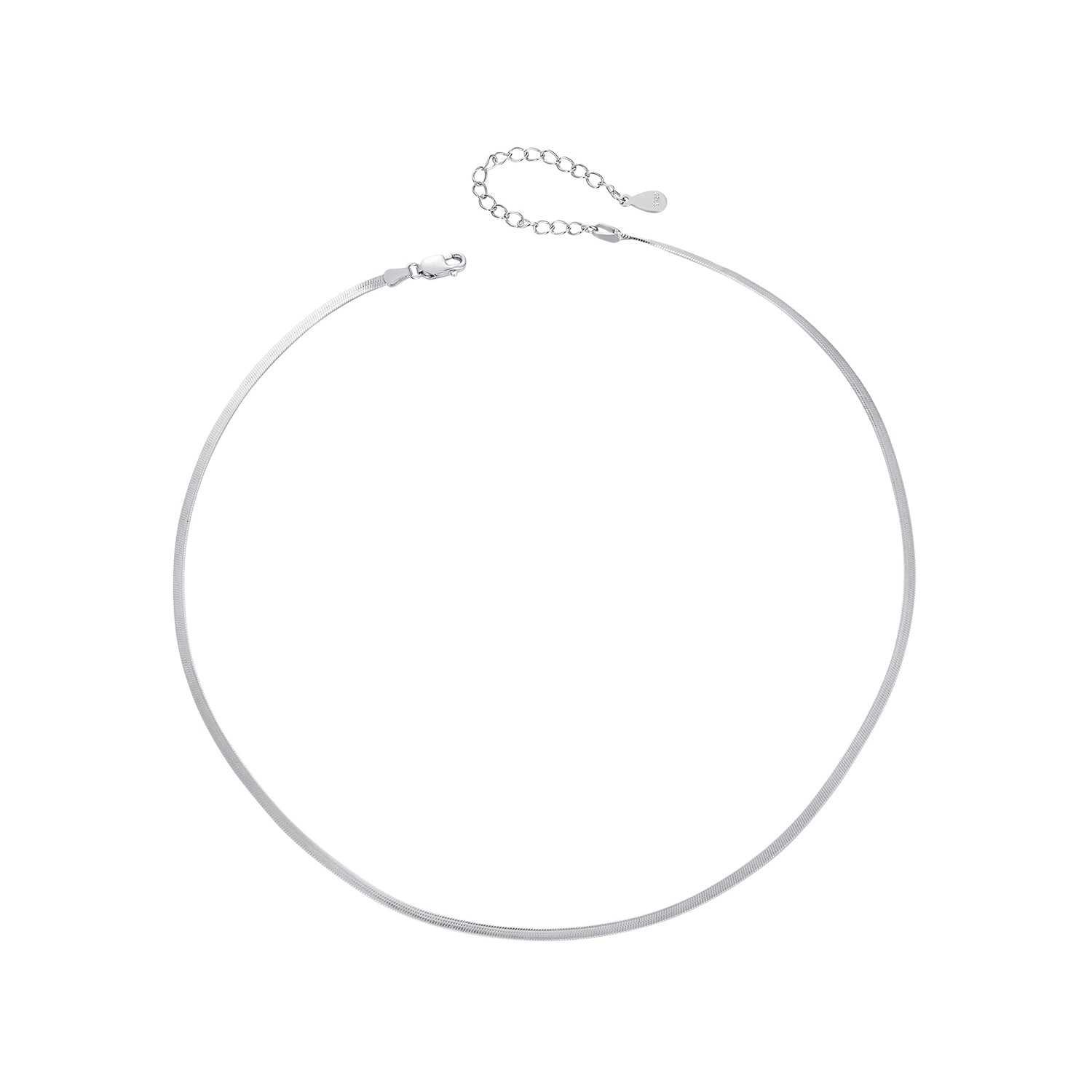 925 Sterling Silver Necklaces for Women - Length 400mm