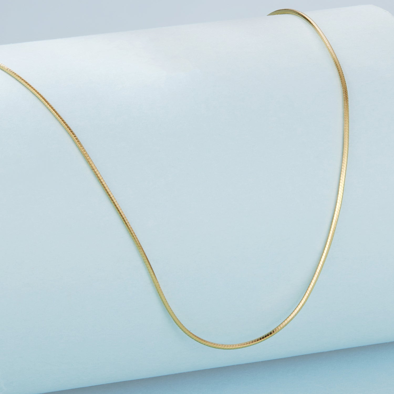 925 Sterling Silver + Plated White Gold 40cm Necklace