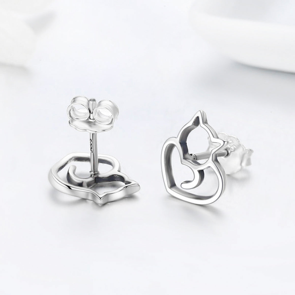 925 Sterling Silver Oxidized Earrings