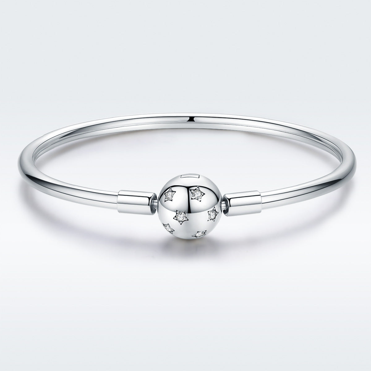 925 Sterling Silver Adjustable Bracelet Style Nan Size 17cm for Men