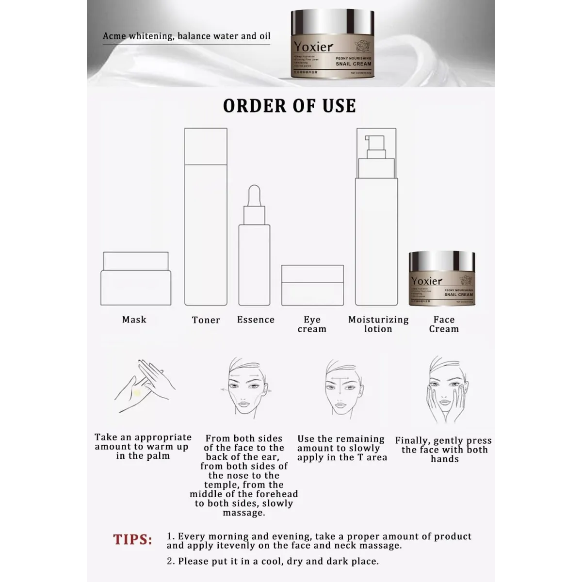 Nourishing Facial Snail Cream