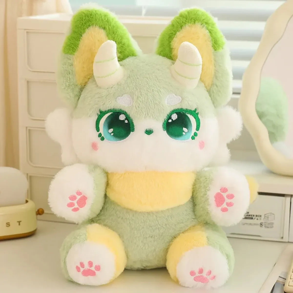 Pastel Kawaii Fox Plushie