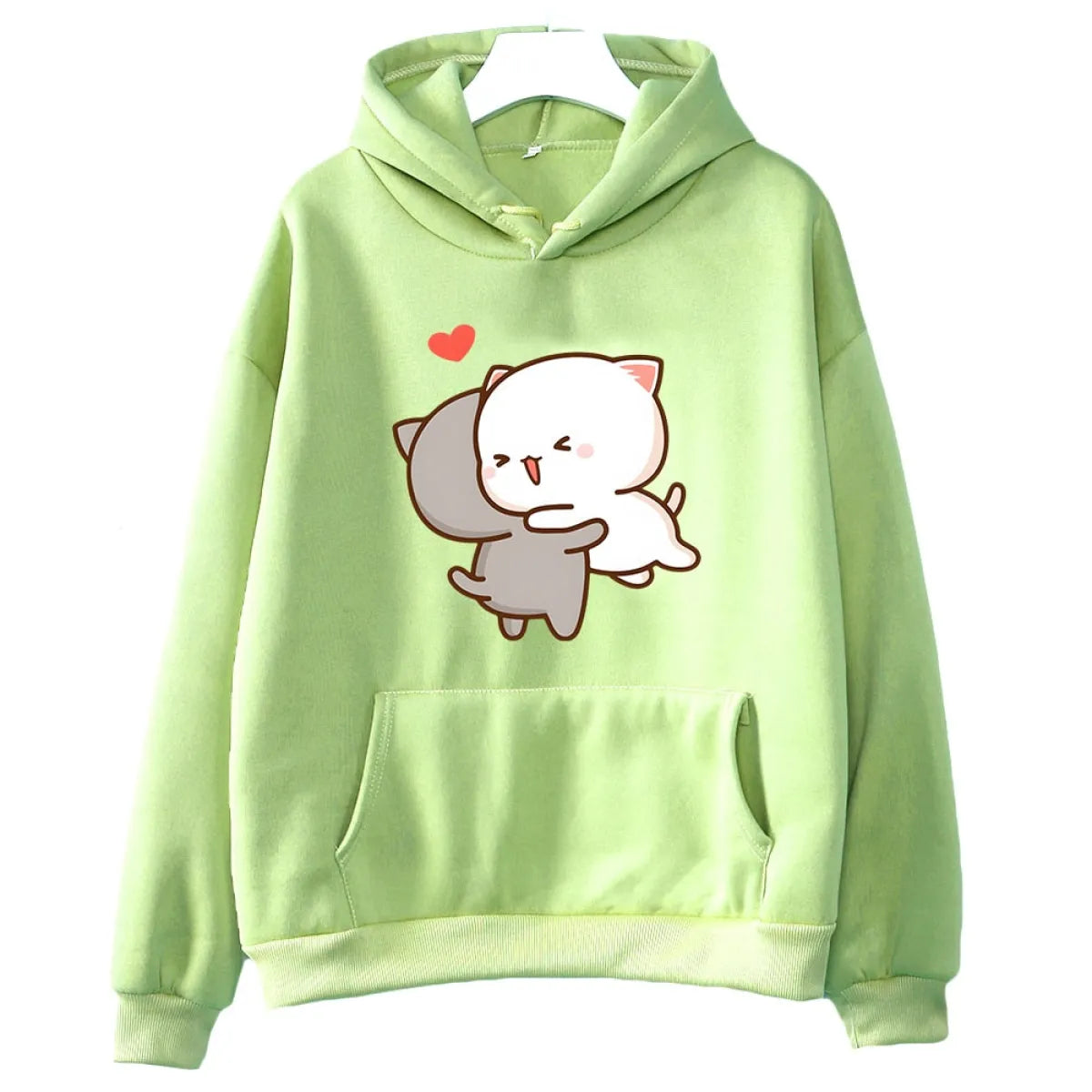 Peach & Goma Mochi Cat Love Hoodie