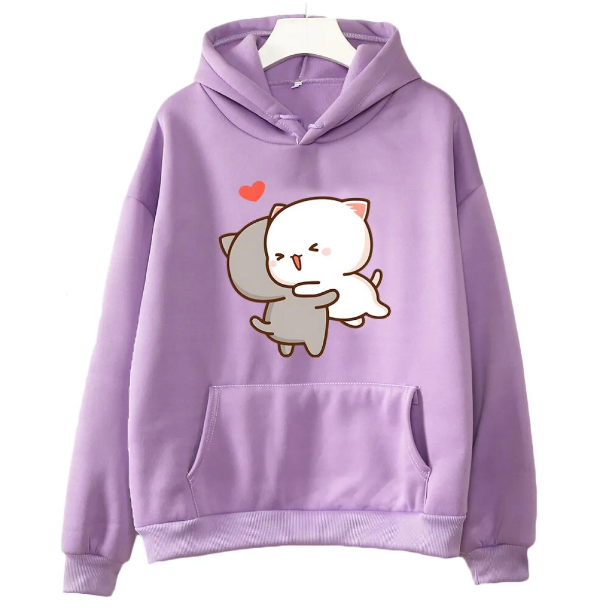 Peach & Goma Mochi Cat Love Hoodie