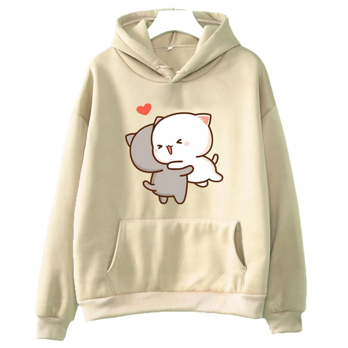 Peach & Goma Mochi Cat Love Hoodie