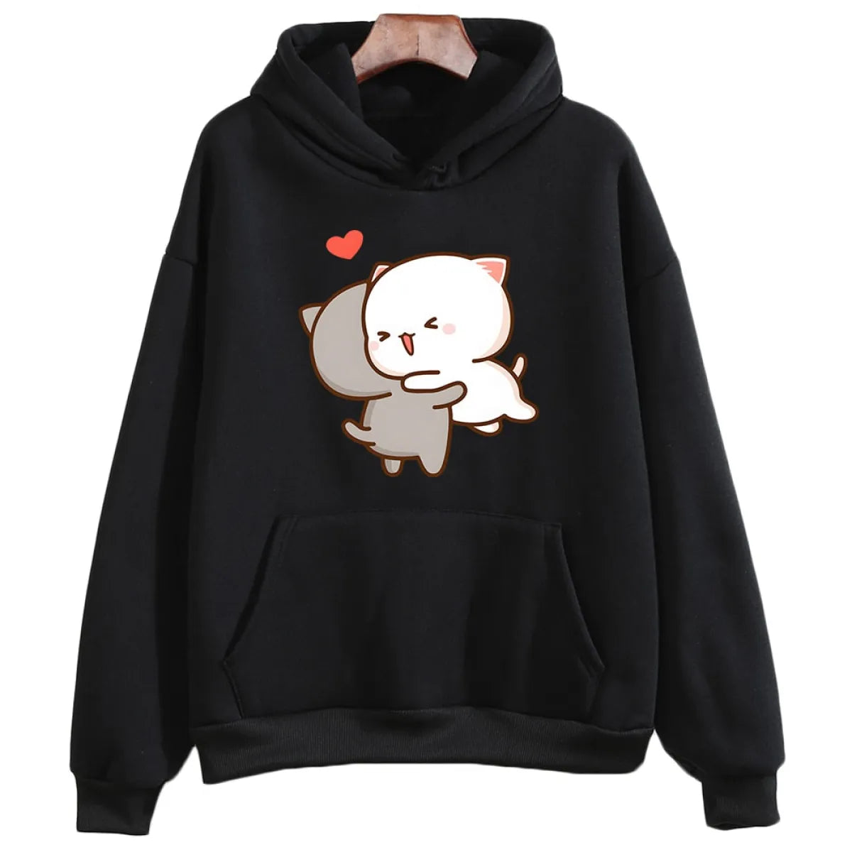 Peach & Goma Mochi Cat Love Hoodie