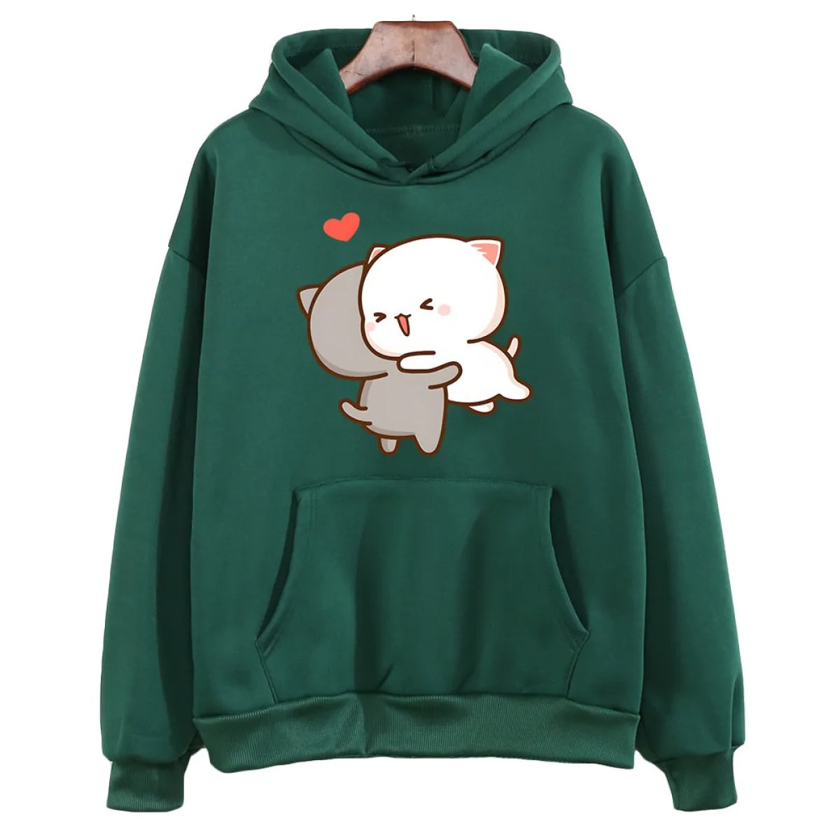 Peach & Goma Mochi Cat Love Hoodie
