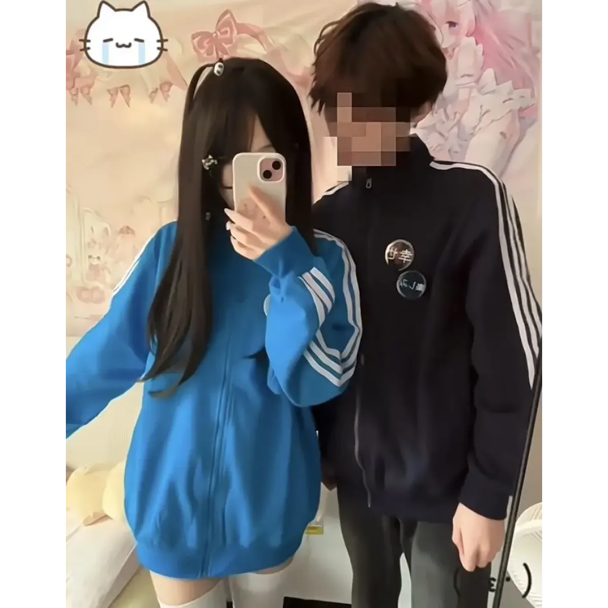 Grunge Streetwear Zipper Hoodie