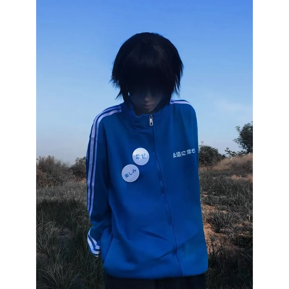 Grunge Streetwear Zipper Hoodie