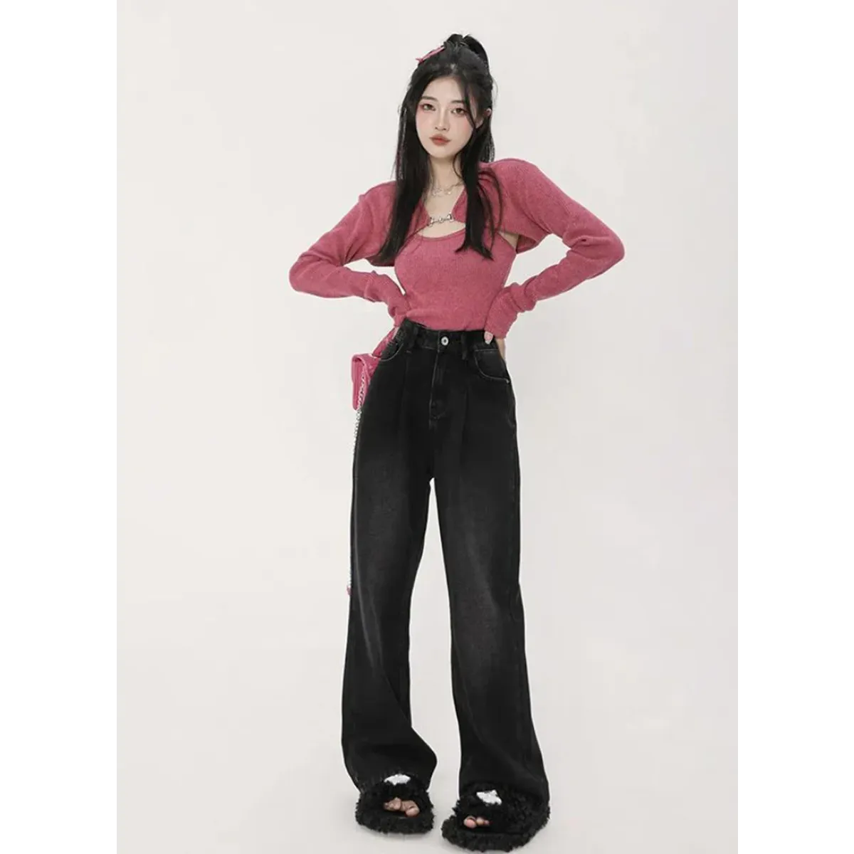 Harajuku Knit Sweater Set