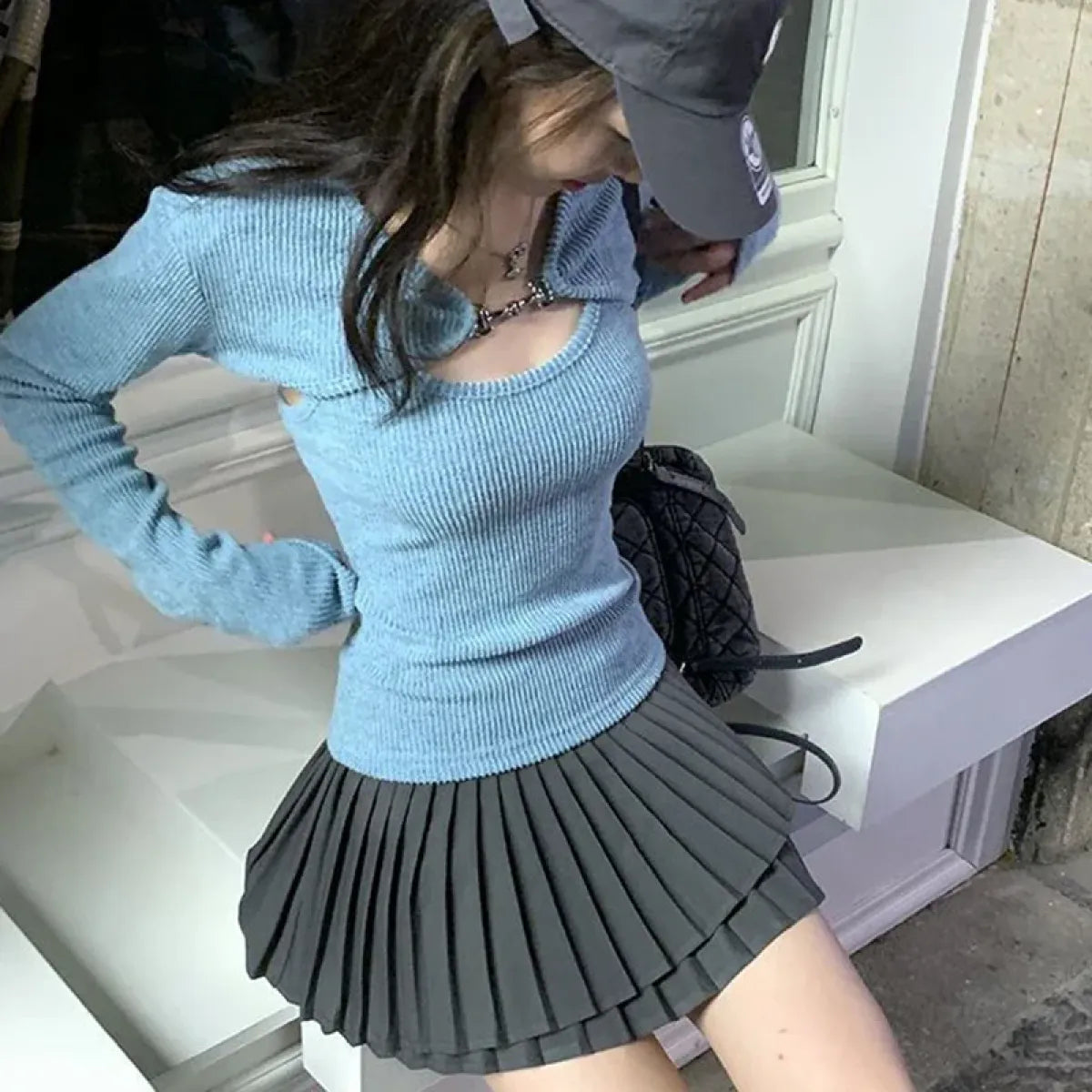 Harajuku Knit Sweater Set