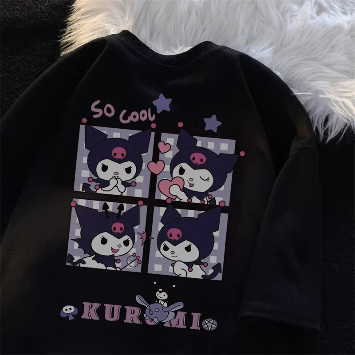 Harajuku Kuromi Cartoon T-Shirt