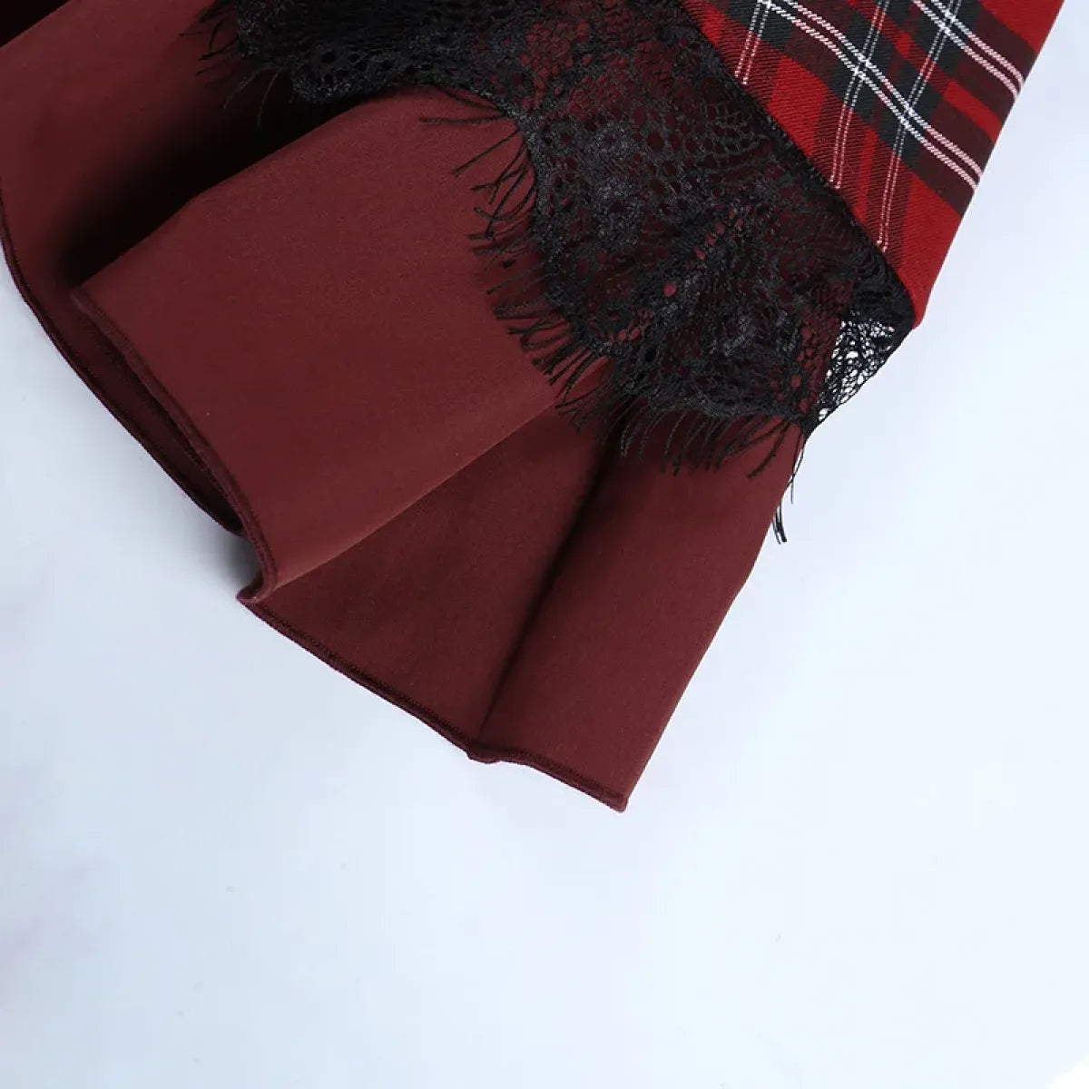 Harajuku Plaid Pleated Skirt - Y2K Mini Cake Skirt