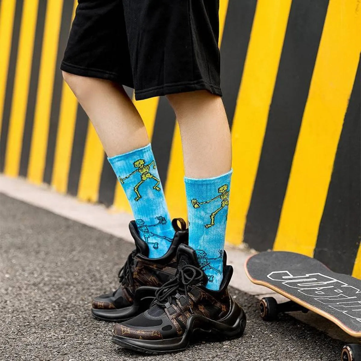 Skeleton Harajuku Socks