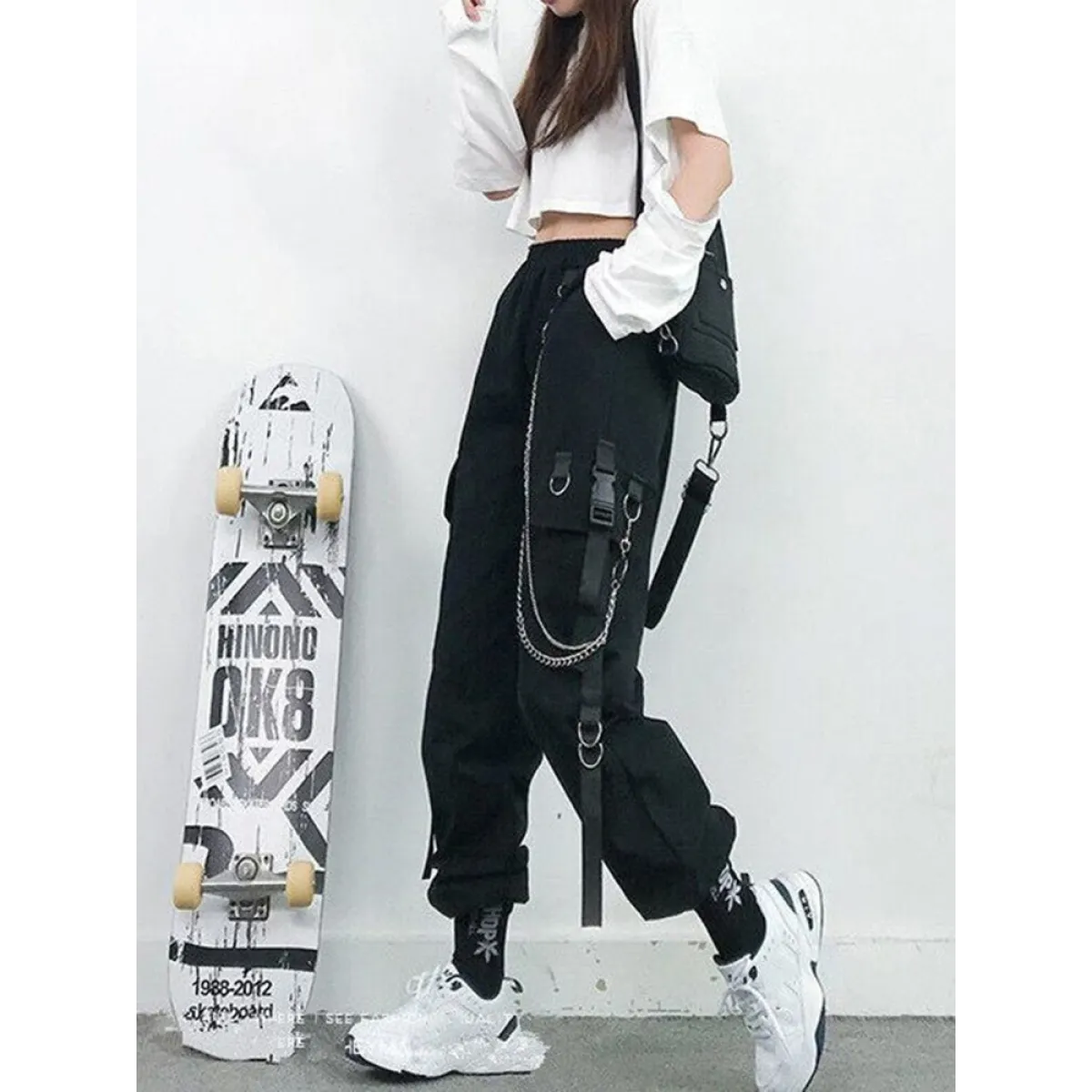 High Waist Streetwear Pants