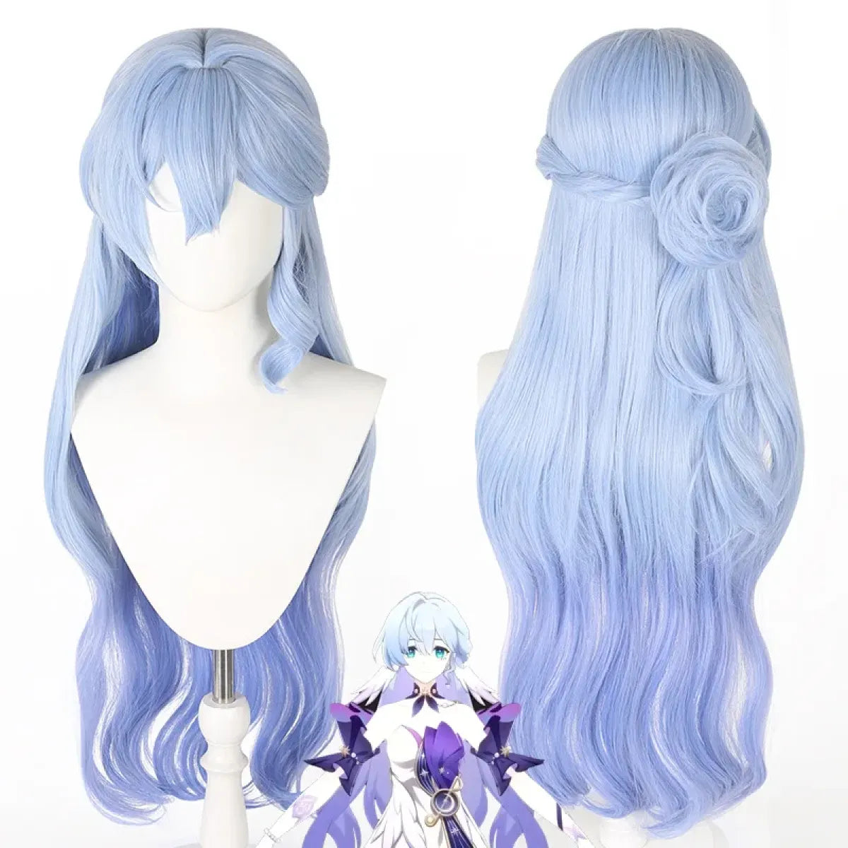 Honkai Star Rail March 7th Cosplay Costume with Wig & Accessories