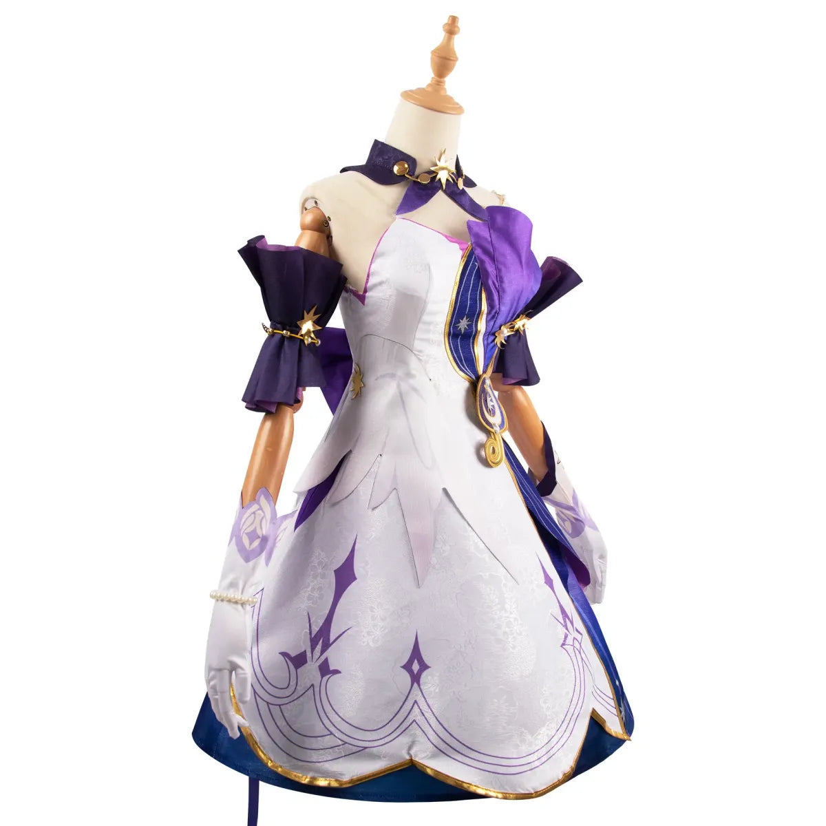 Honkai Star Rail Robin Cosplay Costume – Dress, Wig, Wings & Accessories