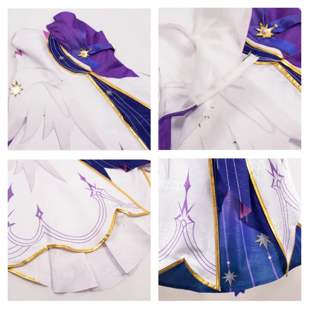 Honkai Star Rail Robin Cosplay Costume – Dress, Wig, Wings & Accessories
