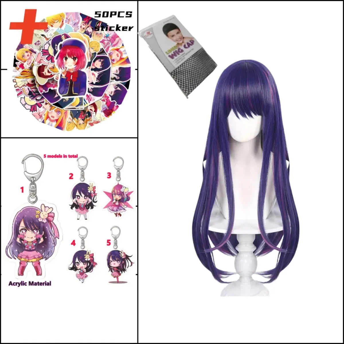 OSHI NO KO Ai Hoshino Cosplay Costume - Hoshino Rubii Arima Kana Lolita Dress