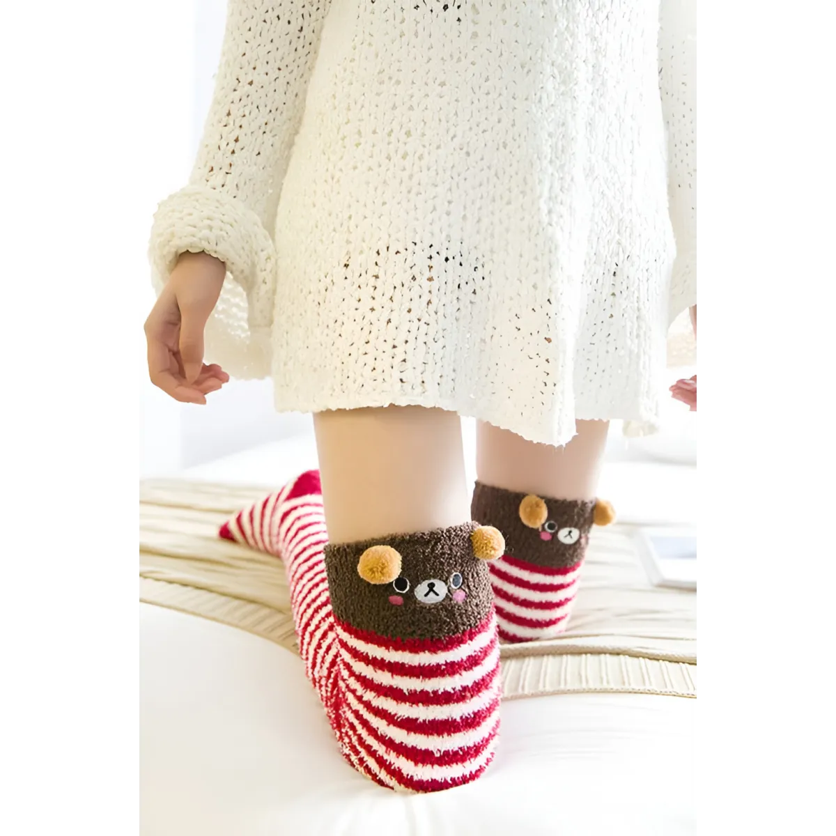 Japanese Mori Girl Animal Socks