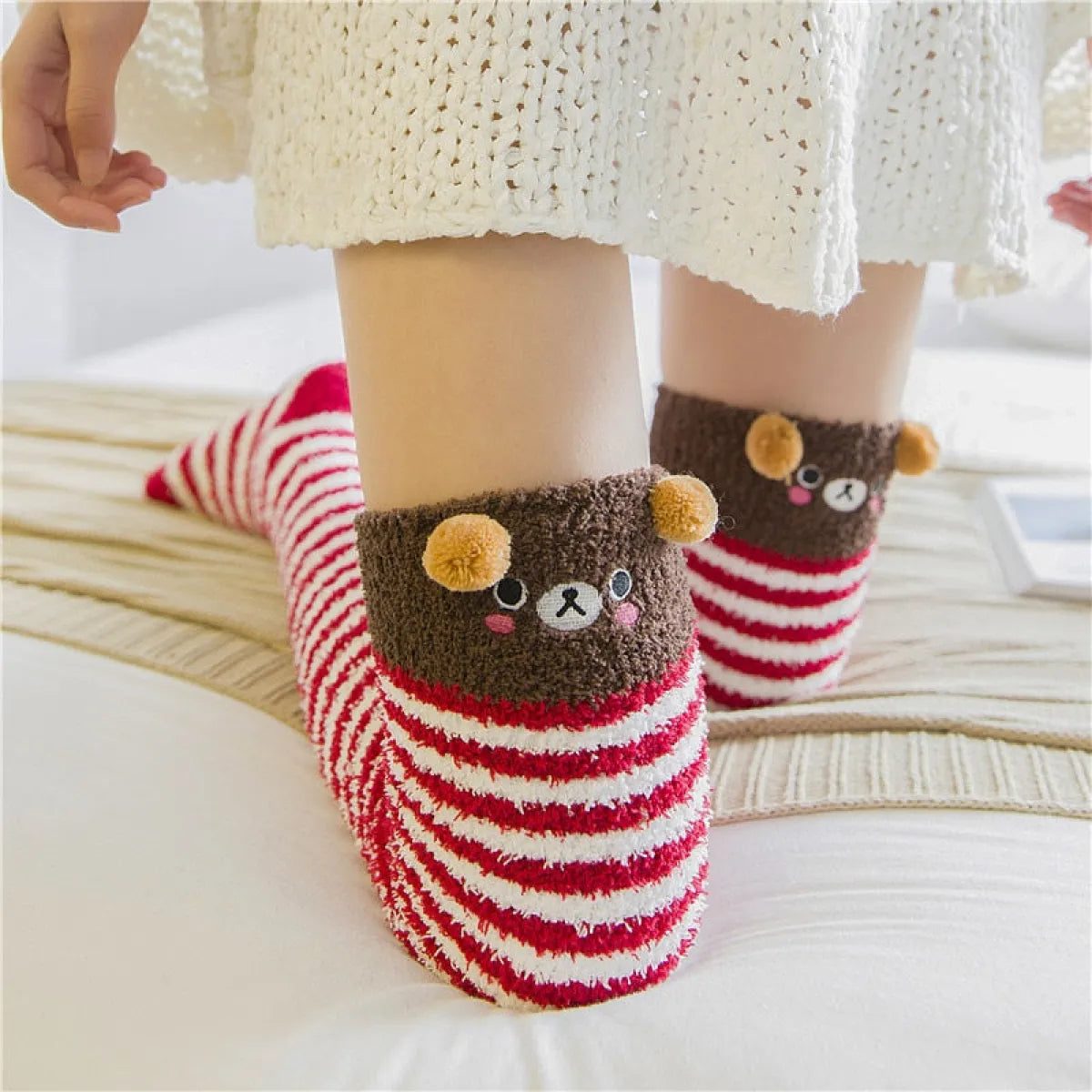 Japanese Mori Girl Animal Socks