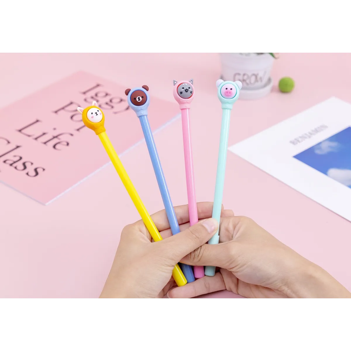 1pc Kawaii Animals Gel Pen