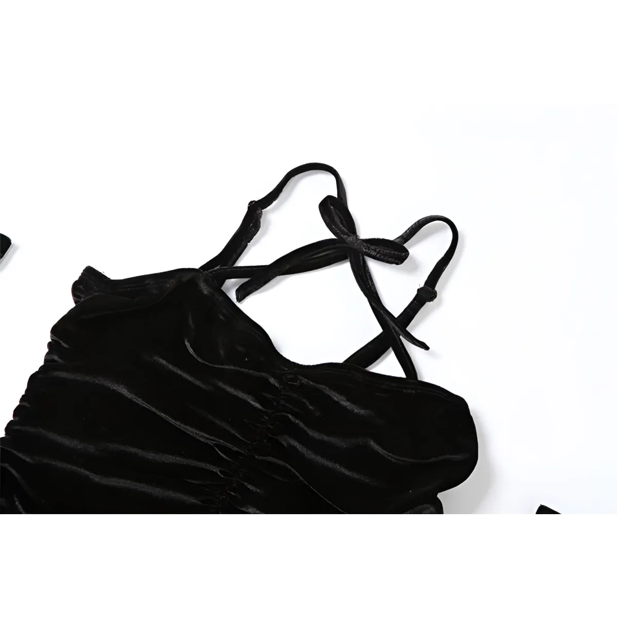 Kawaii Drawstring Mini Dress