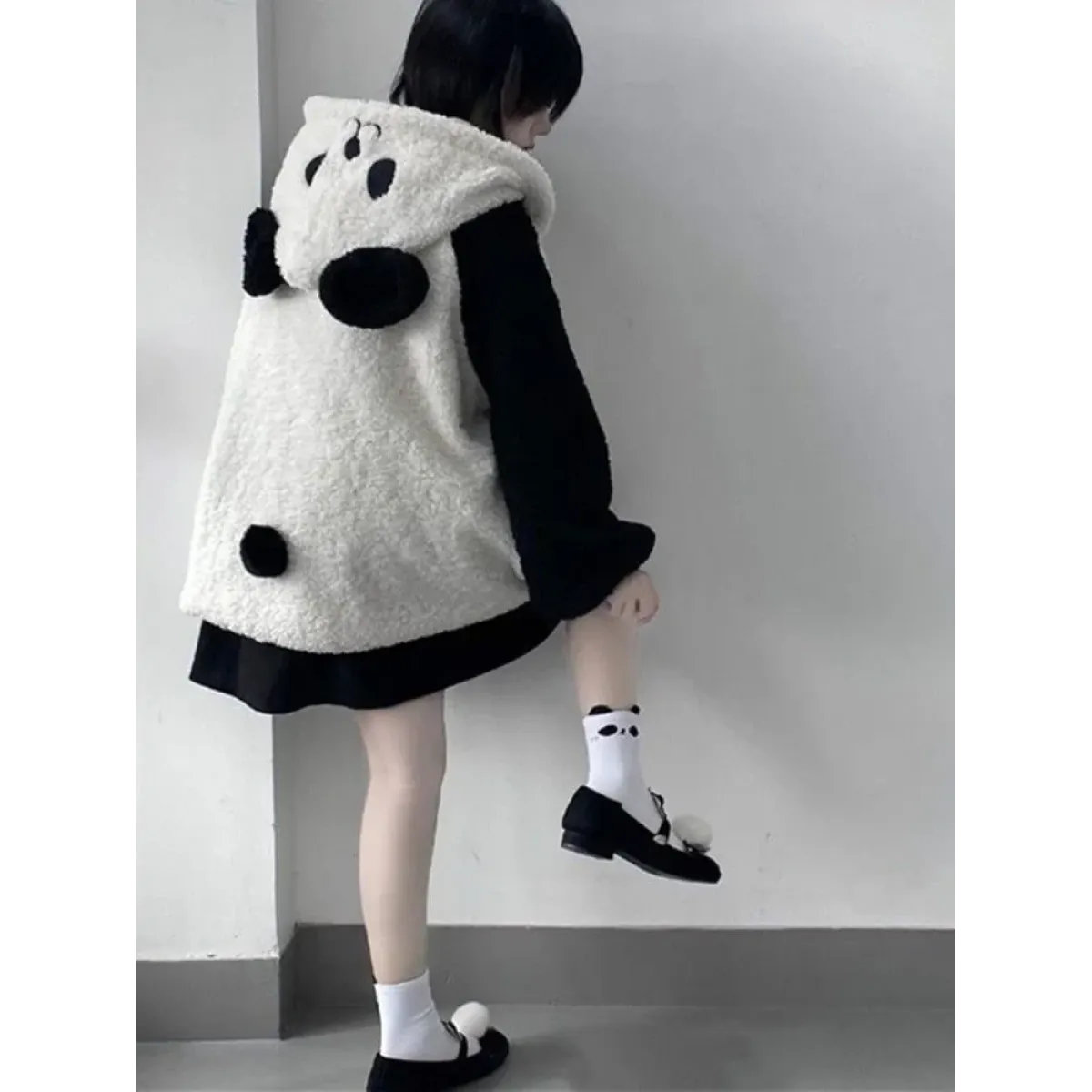 Kawaii Harajuku Style Cat Paw Winter Coat