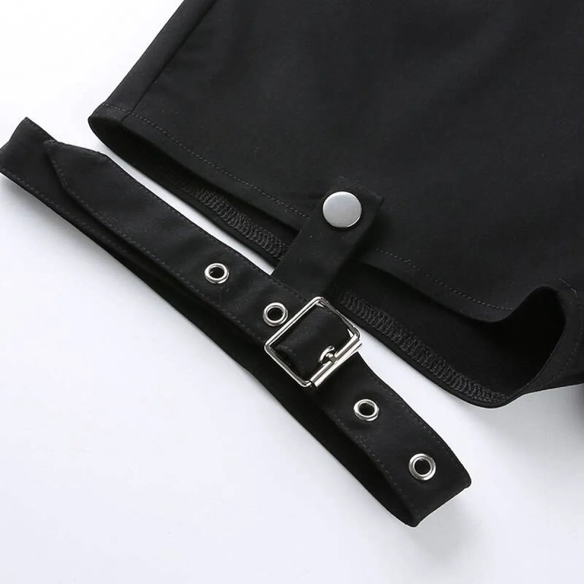 Hollow Out Punk Shorts