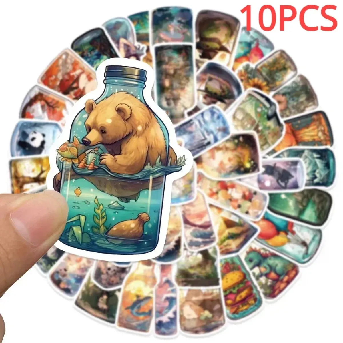 Korean Kawaii Sticker Pack - Laser-Cut for Albums & DIY