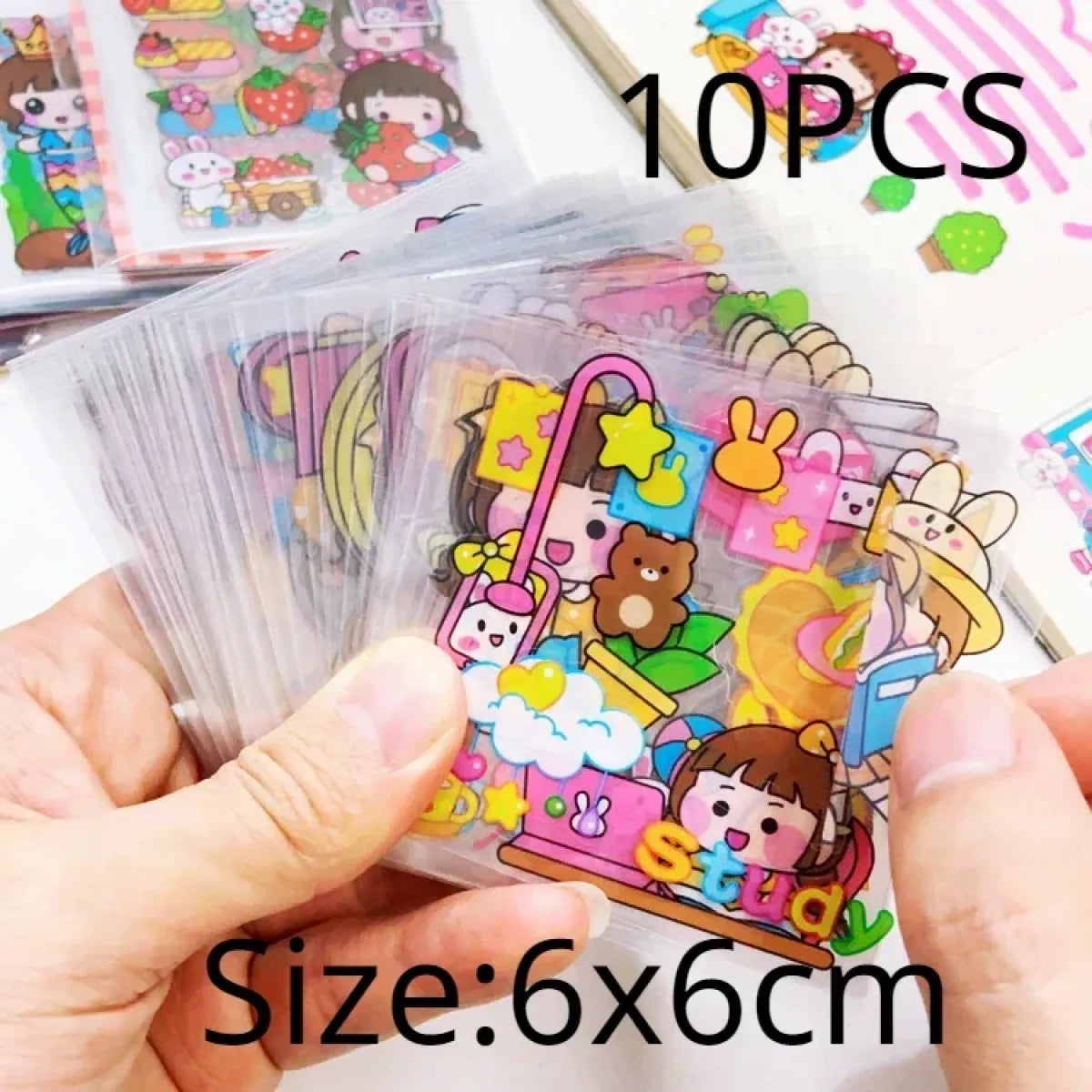 Korean Kawaii Sticker Pack - Laser-Cut for Albums & DIY