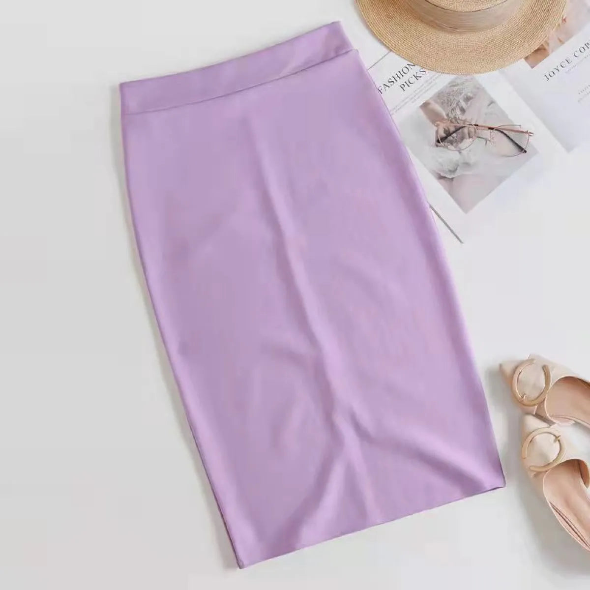 Korean Slim Stretch Pencil Skirts