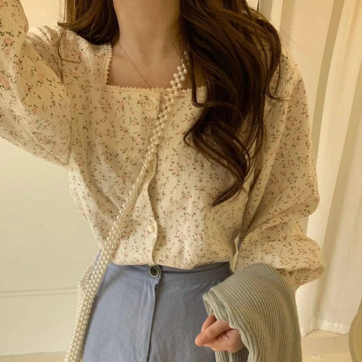 Korean Style Blouse