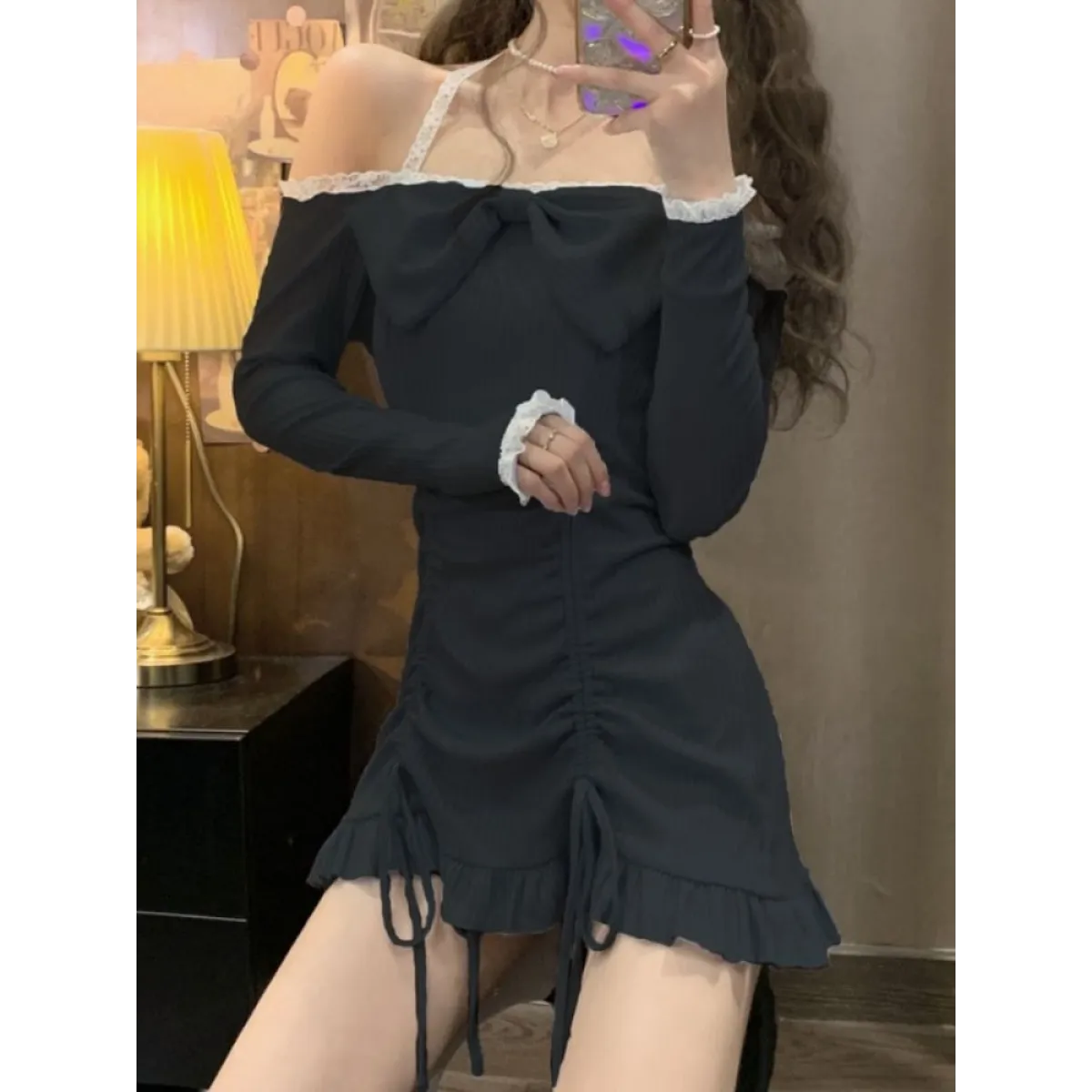 Korean Style Ruffled Lolita Dress