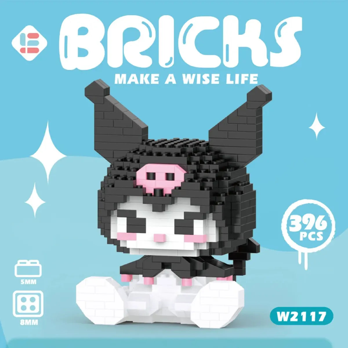 Sanrio Kuromi Building Block Toy
