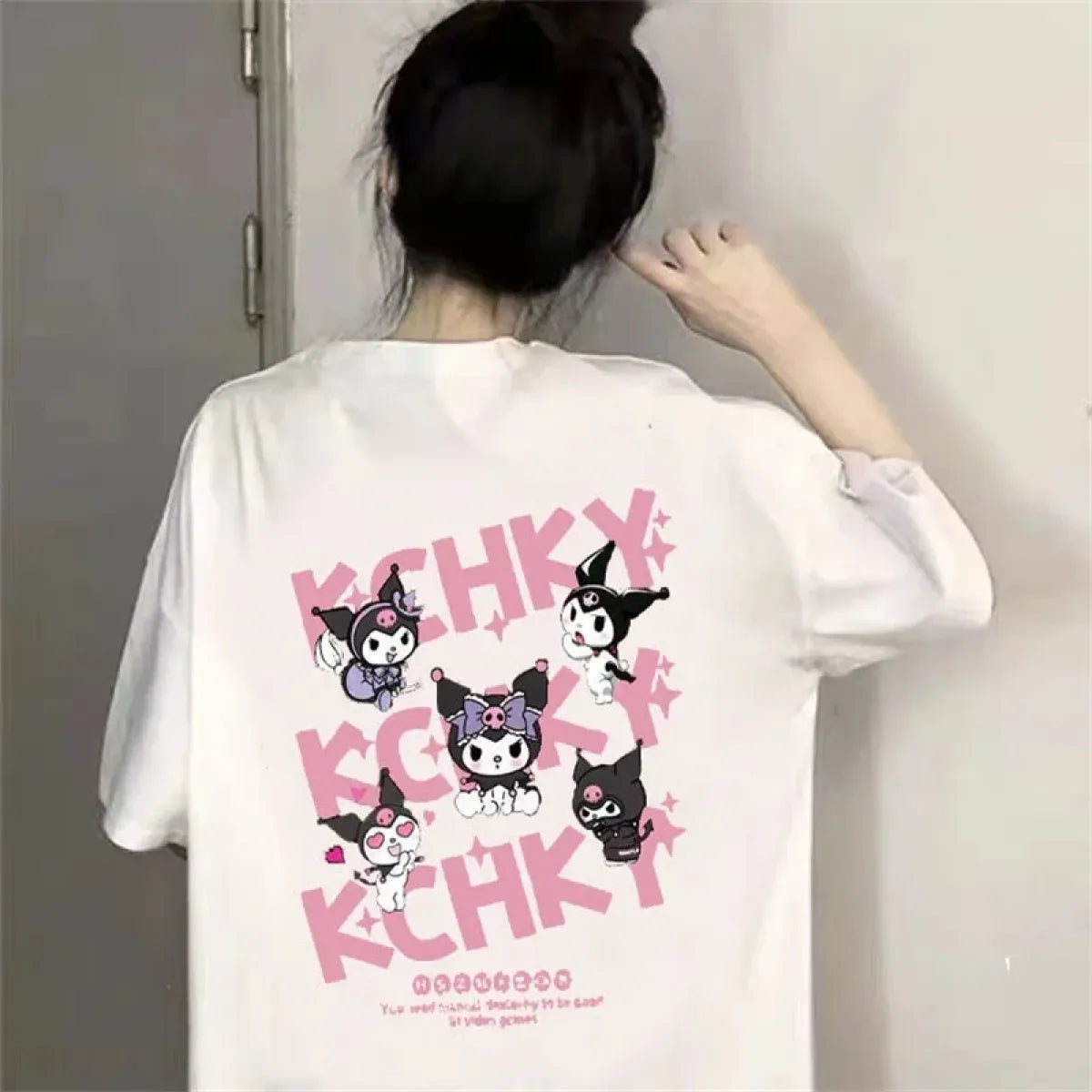 Harajuku Kuromi Cartoon T-Shirt