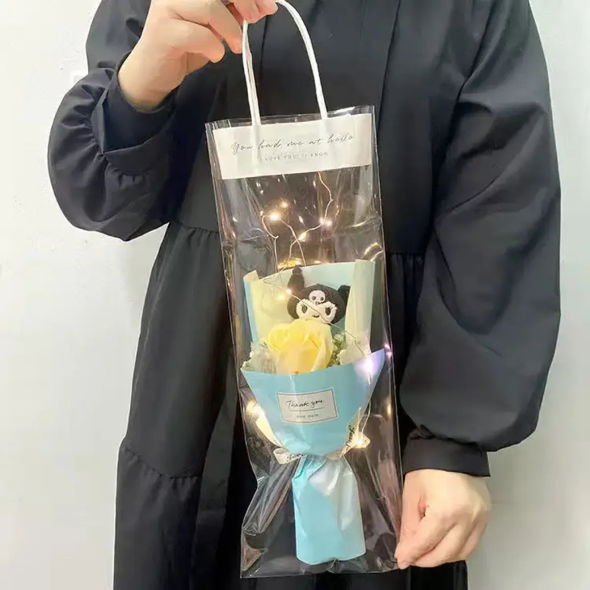 LED Light Hello Kitty Bouquet - My Melody, Cinnamoroll, Kuromi Edition