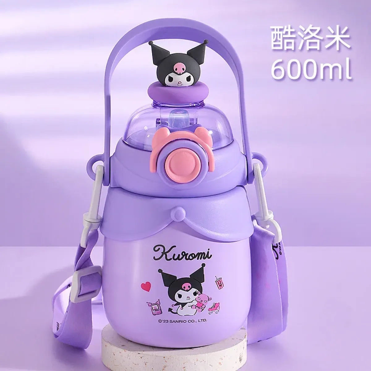 Kuromi Large Capacity Thermos Cup
