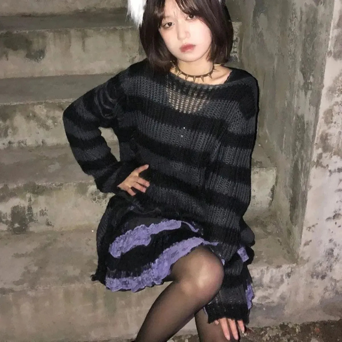 Lace Layered Skirt – Harajuku Punk Lolita Mini