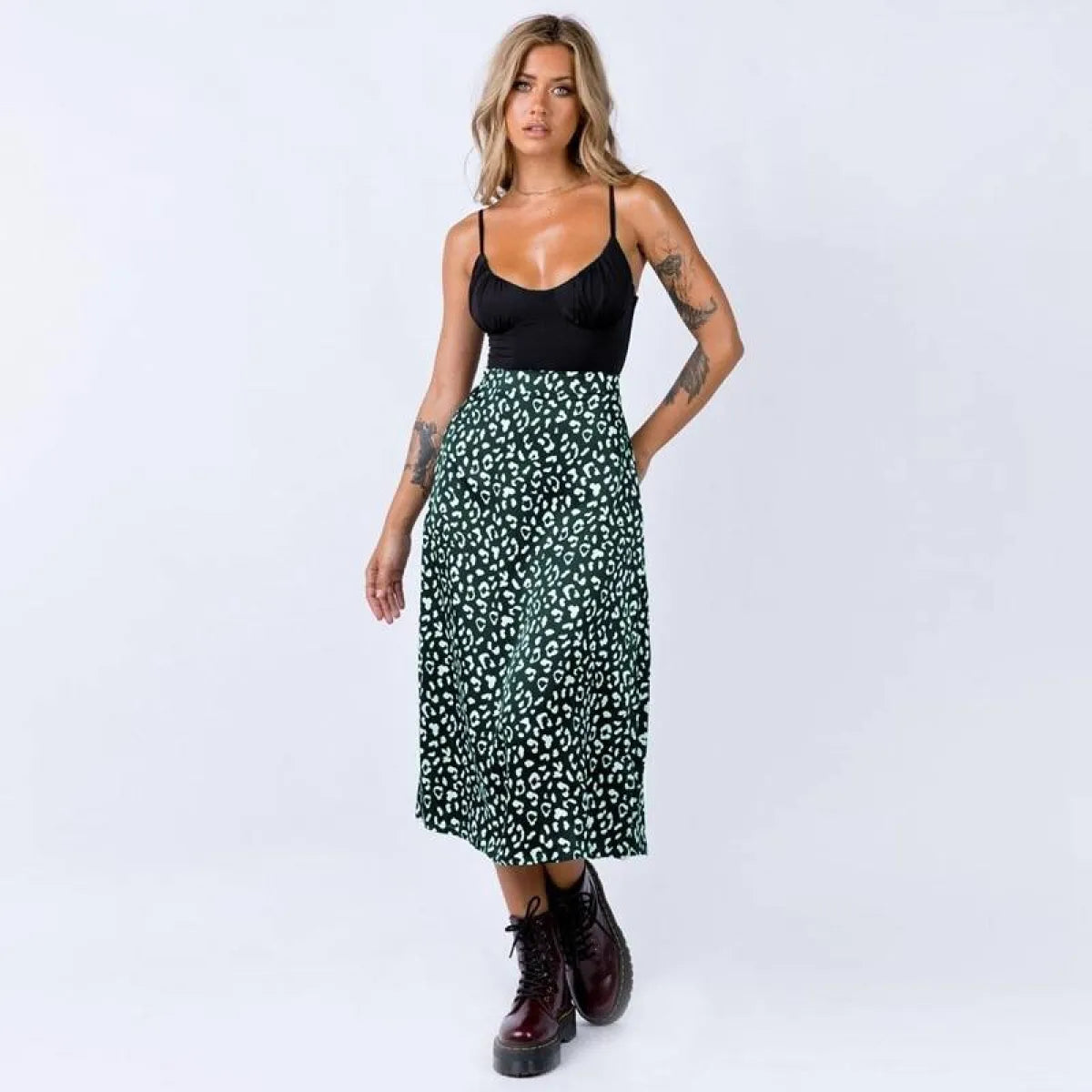 Sexy Leopard Wrap Skirt
