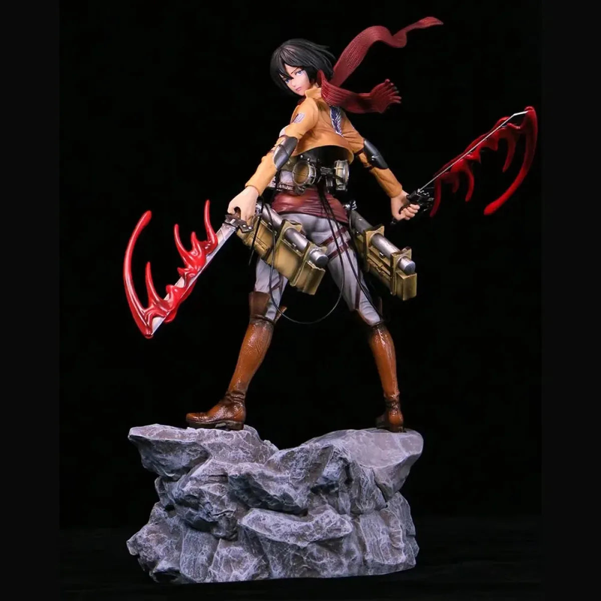 Attack on Titan Mikasa & Levi PVC Action Figure Set
