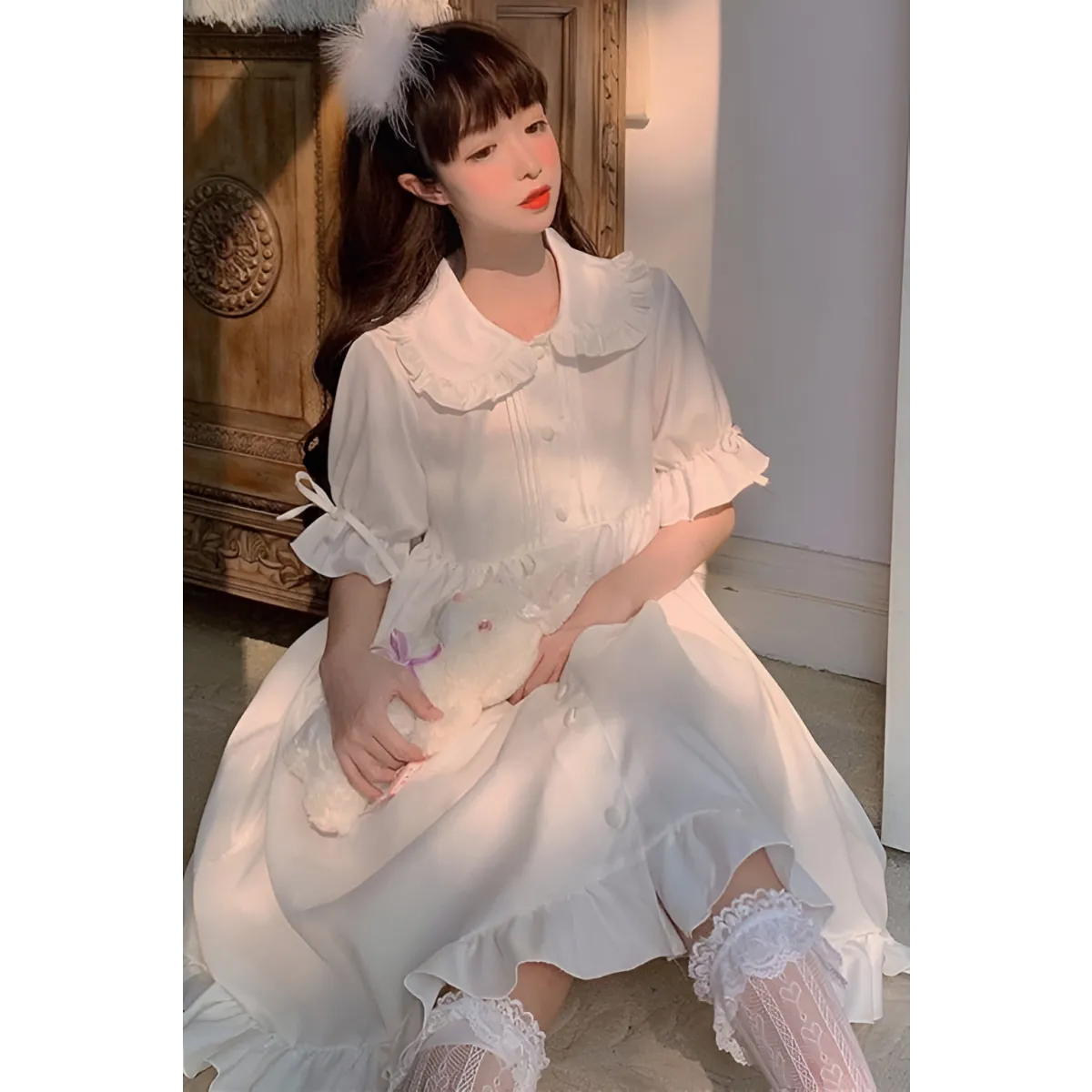 Kawaii Lolita Ruffle Dress