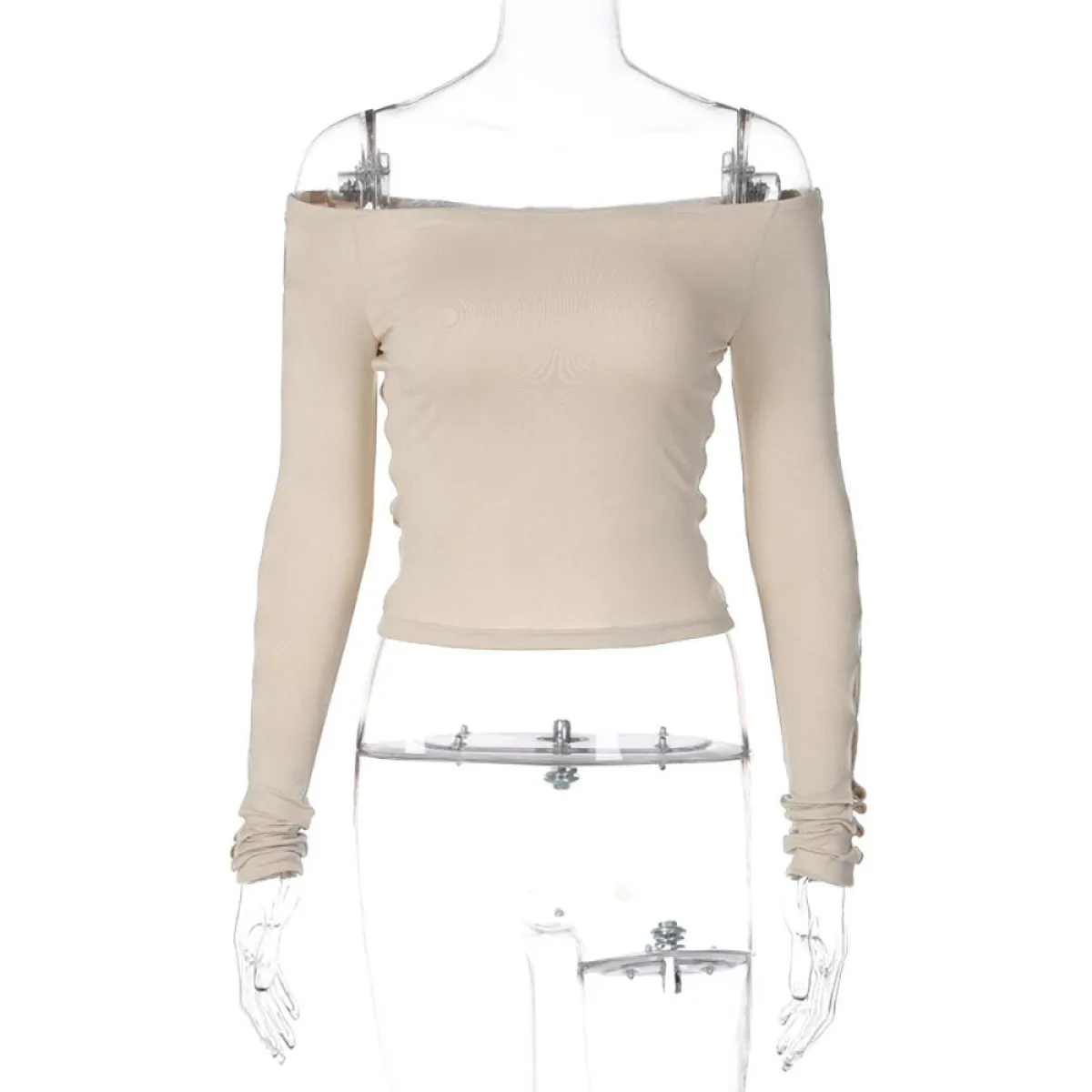 Slim Fit Solid Long Sleeve T-shirt