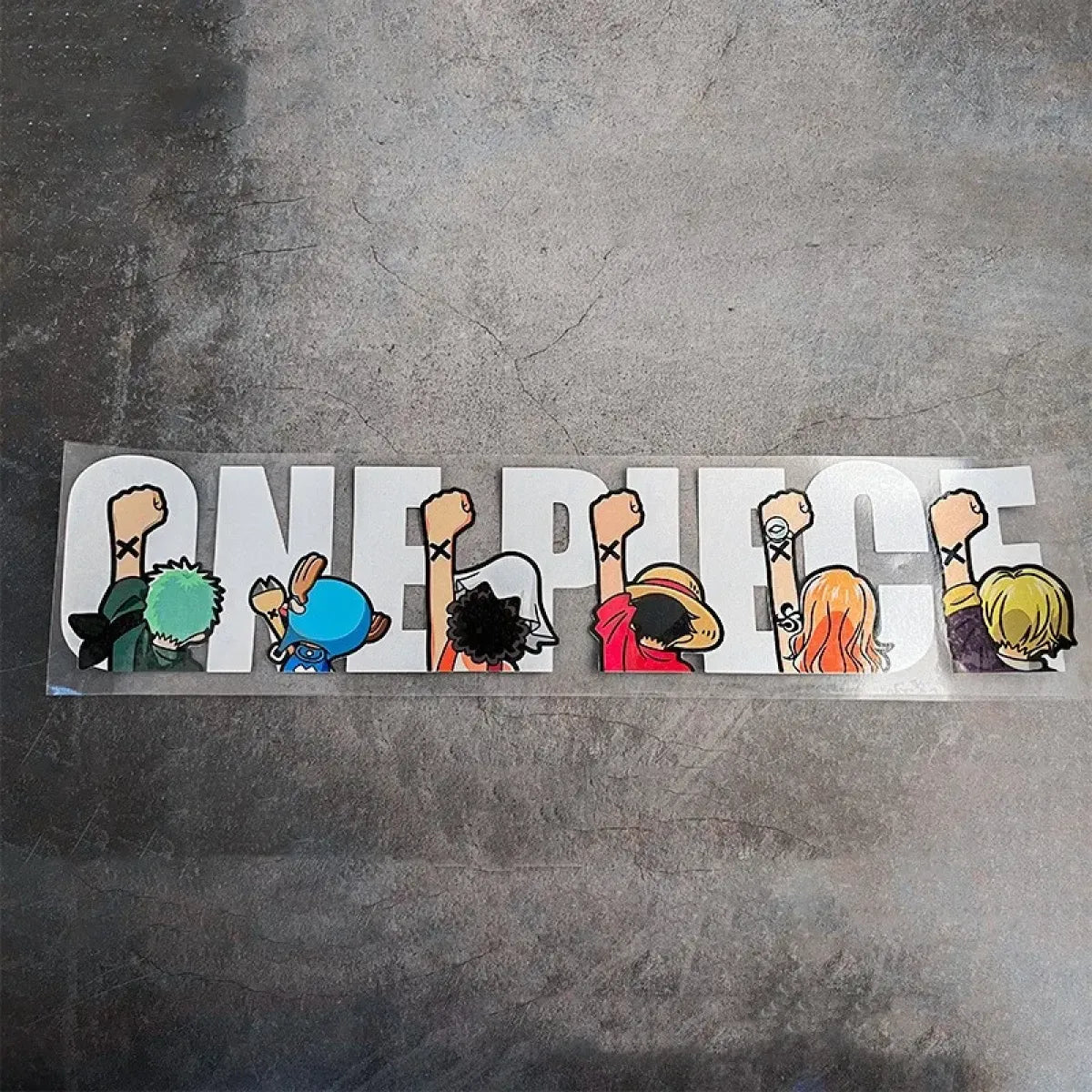 One Piece Luffy Car Sticker - Decorative Bumper Sticker