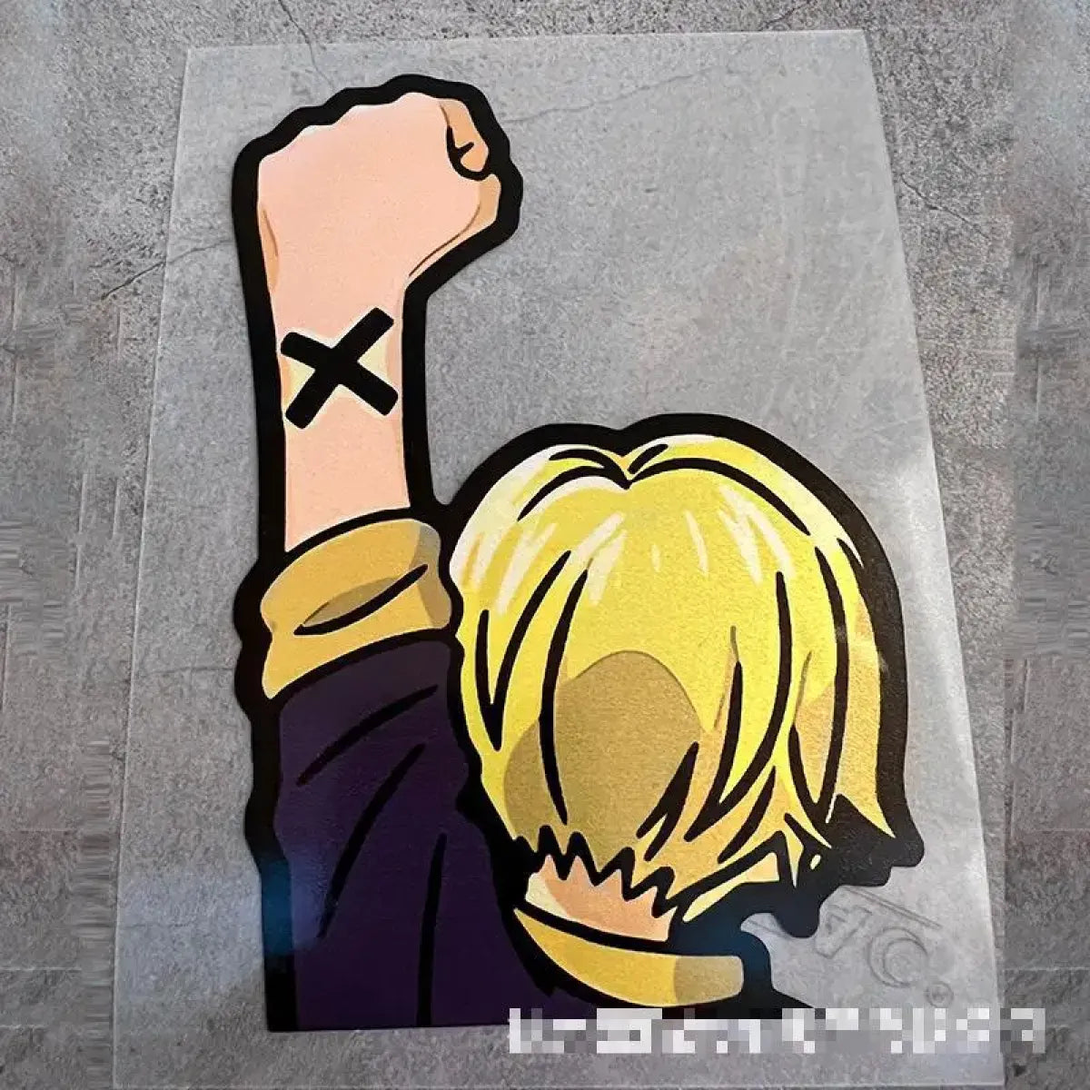 One Piece Luffy Car Sticker - Decorative Bumper Sticker