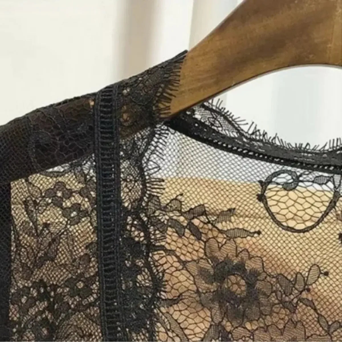 Lace Patchwork Peplum Vest – Elegant Gothic Lolita Sleeveless Top