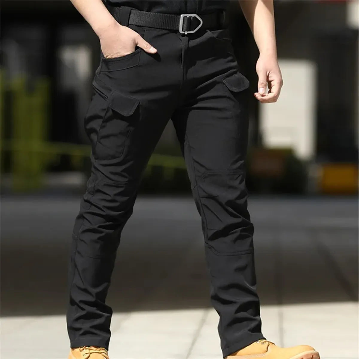 Men's Cargo Pants – Waterproof, Multi-Pocket Casual Trousers