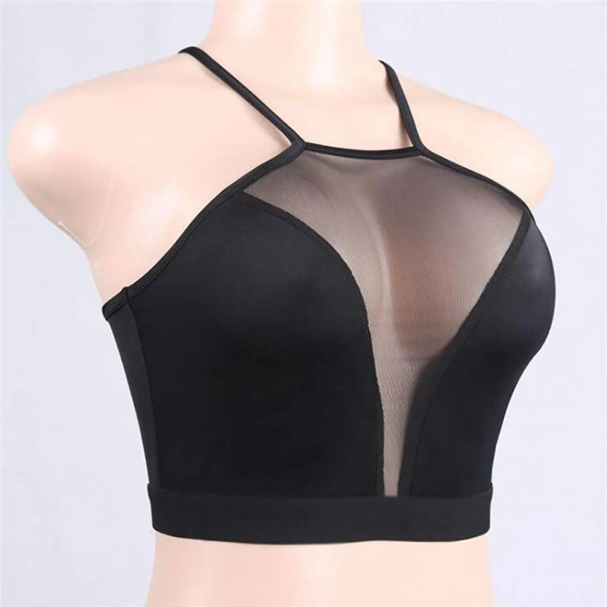 Mesh Crop Top