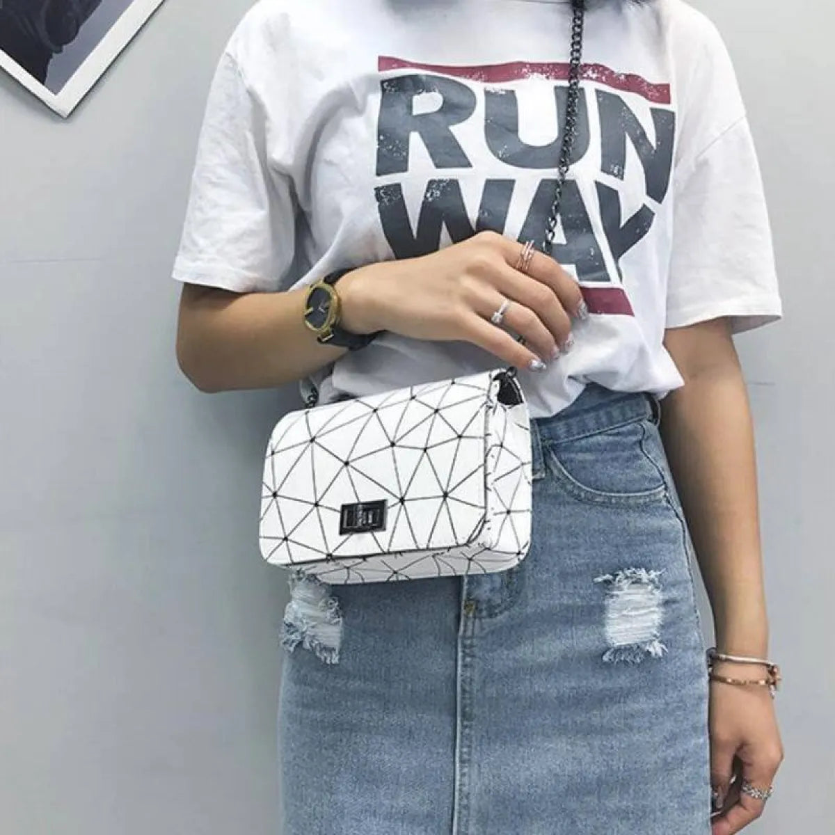 Mosaic Mini Crossbody